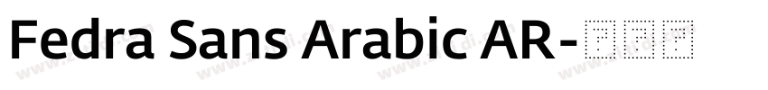 Fedra Sans Arabic AR字体转换